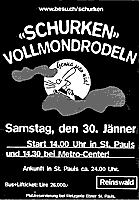 Plakat Mondscheinrodeln